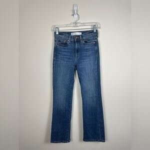 AYR Jeans The Bomb Pomp High Rise Straight Leg Denim 25